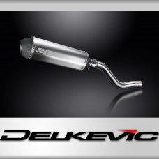 Kawasaki KLR650 Adventure Traveler 2022-2025 KIT-Silencieux 343mm X-Ovale Titane