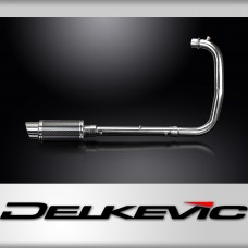 Royal Enfield 350 Classic 22-24 Bullet 23-24 Echappement 200mm Rond Carbone