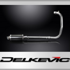 Royal Enfield 350 Classic 22-24 Bullet 23-24 Echappement 225mm Ovale Carbone