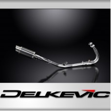 Kawasaki Ninja 500 2024-25 Echappement Complet 2-1 Silencieux 200mm Rond Carbone