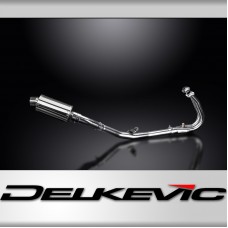 Kawasaki Ninja 500 2024-25 Echappement Complet 2-1 Silencieux 225mm Ovale Inox