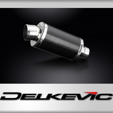 Royal Enfield 350 Classic 22-24 Bullet 23-24 KIT-Silencieux 225mm Ovale Carbone