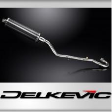 Kawasaki KLR650 Adventure Traveler 22-25 Echappement Complet 450mm Ovale Carbone