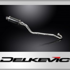 Kawasaki KLR650E 2008-2019 Echappement Complet Silencieux 225mm Ovale Carbone