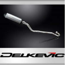 Kawasaki KLR650E 2008-2019 Echappement Complet Silencieux 343mm X-Ovale Titane