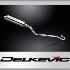 Kawasaki KLR650E 2008-2019 Echappement Complet Silencieux 320mm Tri-Ovale Inox