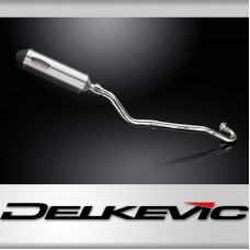 Kawasaki KLR650E 2008-2019 Echappement Complet Silencieux 343mm X-Ovale Inox