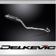 Kawasaki KLR650C 1995-2003 Echappement Complet Silencieux 225mm Ovale Carbone