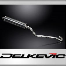 Kawasaki KLR650C 1995-2003 Echappement Complet Silencieux 450mm Ovale Carbone