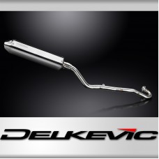 Kawasaki KLR650C 1995-2003 Echappement Complet Silencieux 420mm Tri-Ovale Inox