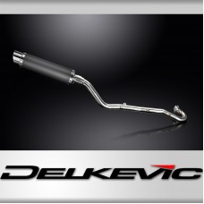 Kawasaki KLR650C 1995-2003 Echappement Complet Silencieux 350mm Rond Carbone