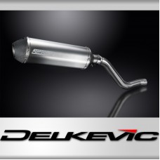 Kawasaki KLR600 KL600 1985-1994 Echappement KIT-Silencieux 343mm X-Ovale Titane