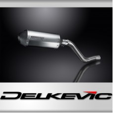 Kawasaki KLR600 KL600 1985-1994 Echappement KIT-Silencieux 260mm X-Ovale Titane