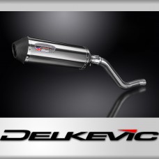 Kawasaki KLR600 KL600 1985-1994 Echappement KIT-Silencieux 343mm X-Ovale Inox