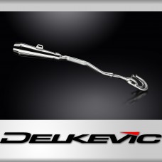 Honda XL250S 1978-1981 Echappement Complet Silencieux A Cone Inverse Inox Poli