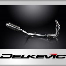 Kawasaki Versys 1100 2025 Echappement Complet 4-1 Silencieux 225mm Ovale Carbone