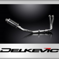 Honda CB750 Hornet 23-24 Echappement Complet 2-1 Silencieux 225mm Ovale Carbone