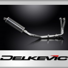 Honda CB750 Hornet 23-24 Echappement Complet 2-1 Silencieux 350mm Ovale Carbone