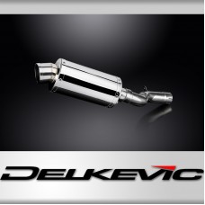 BMW F900 R/XR 2020-2024 Echappement KIT-Silencieux 225mm Ovale Inox