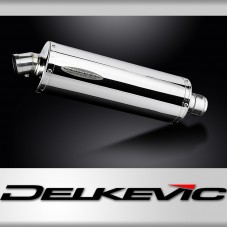 Suzuki 800RE V-Strom 2024-2025 Echappement KIT-Silencieux 350mm Ovale Inox