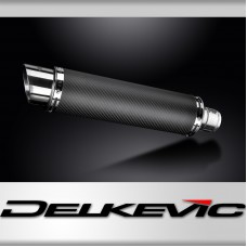 Suzuki 800RE V-Strom 2024-2025 Echappement KIT-Silencieux 350mm Rond Carbone