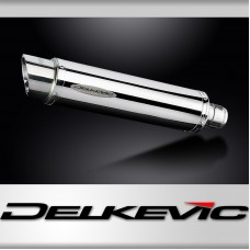 Suzuki 800RE V-Strom 2024-2025 Echappement KIT-Silencieux 350mm Rond Inox