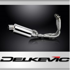 Triumph Street Triple 765RS 2025 Echappement 3-1 Silencieux 225mm Ovale Inox