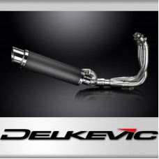 Triumph Street Triple 765RS 2025 Echappement 3-1 Silencieux 350mm Rond Carbone