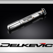 Delkevic Deflecteur Pare-etincelles Pour Echappement Silencieux X-Ovales 343mm