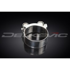 Delkevic Echappement De Moto Silencieux Serrer Acier Inoxydable 56mm-59mm