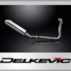 Suzuki GSX-8R 2024 Echappement Complet 2-1 Silencieux 320mm Tri-Ovale Inox
