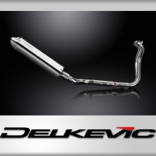 Suzuki GSX-8R 2024 Echappement Complet 2-1 Silencieux 420mm Tri-Ovale Inox