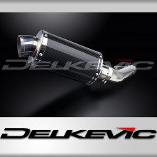 YAMAHA FZS600 FAZER 98-03 Echappement Silencieux 225mm Ovale Carbone PISTE