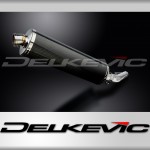 YAMAHA FZS600 FAZER 1998-2003 Echappement Silencieux 450mm Ovale Carbone