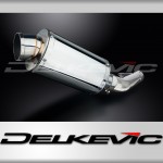 YAMAHA FZS600 FAZER 1998-2003 Echappement Silencieux 225mm Ovale Inox PISTE