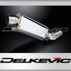 YAMAHA FZS600 FAZER 1998-2003 Echappement Silencieux 225mm Ovale Inox PISTE